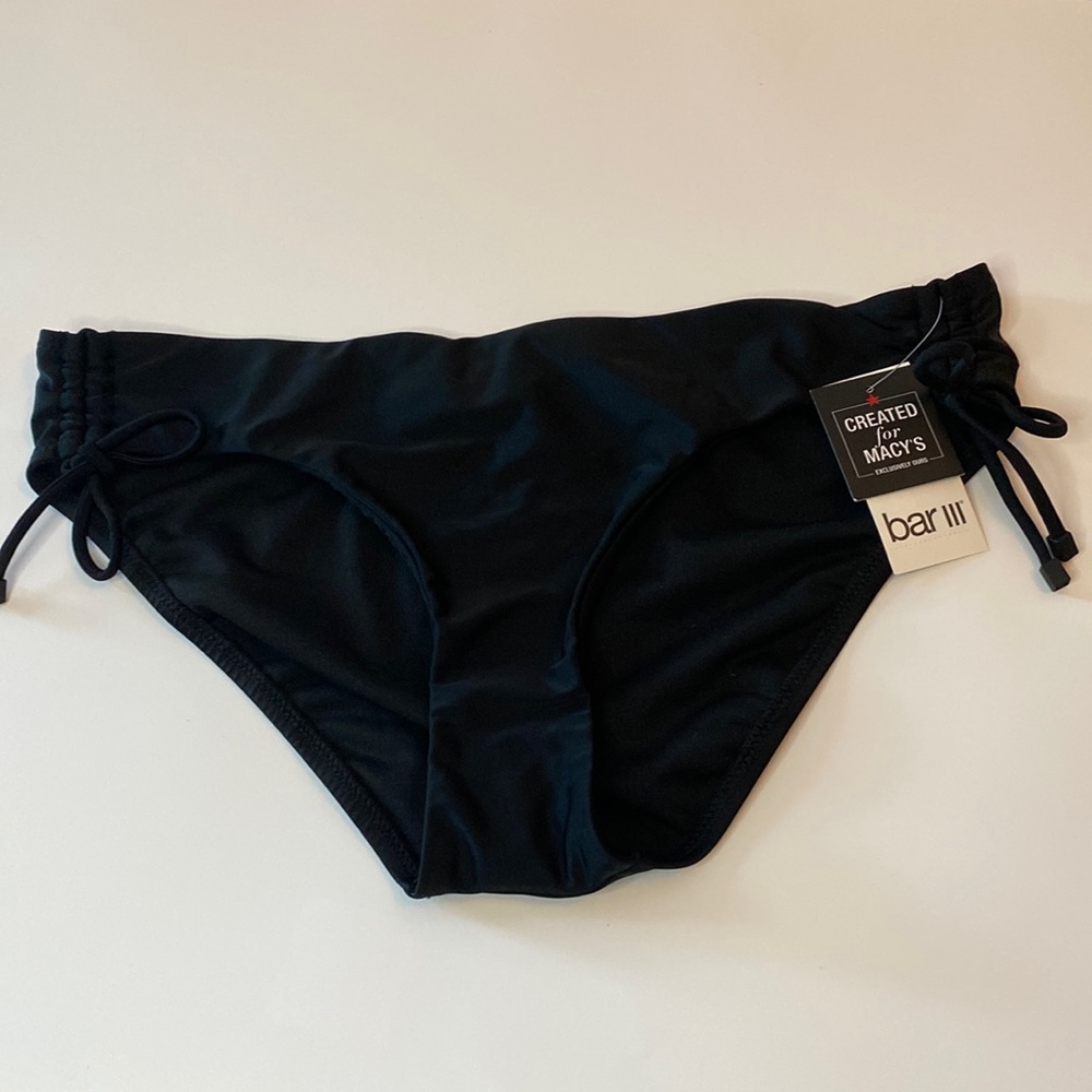 Bikini Swim Bottoms- Black Size M